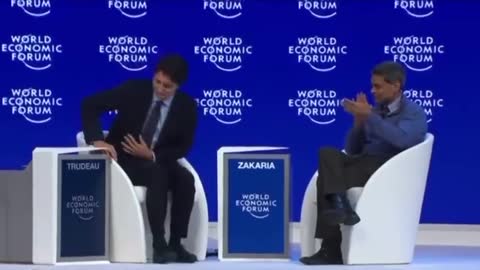 Klaus Schwab on Trudeau's loyalty to the World Economic Forum & not to the Canadian people.