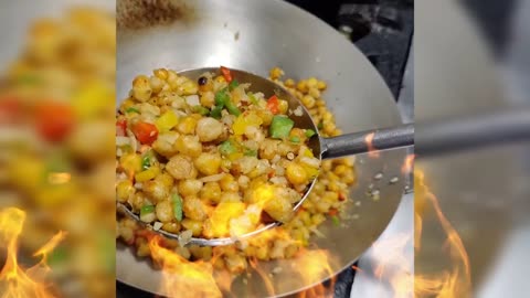 Corn snack for tea time