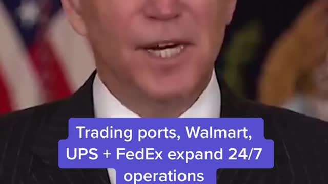 Trading ports, Walmart, UPS+ FedEx expand 24/7 operations