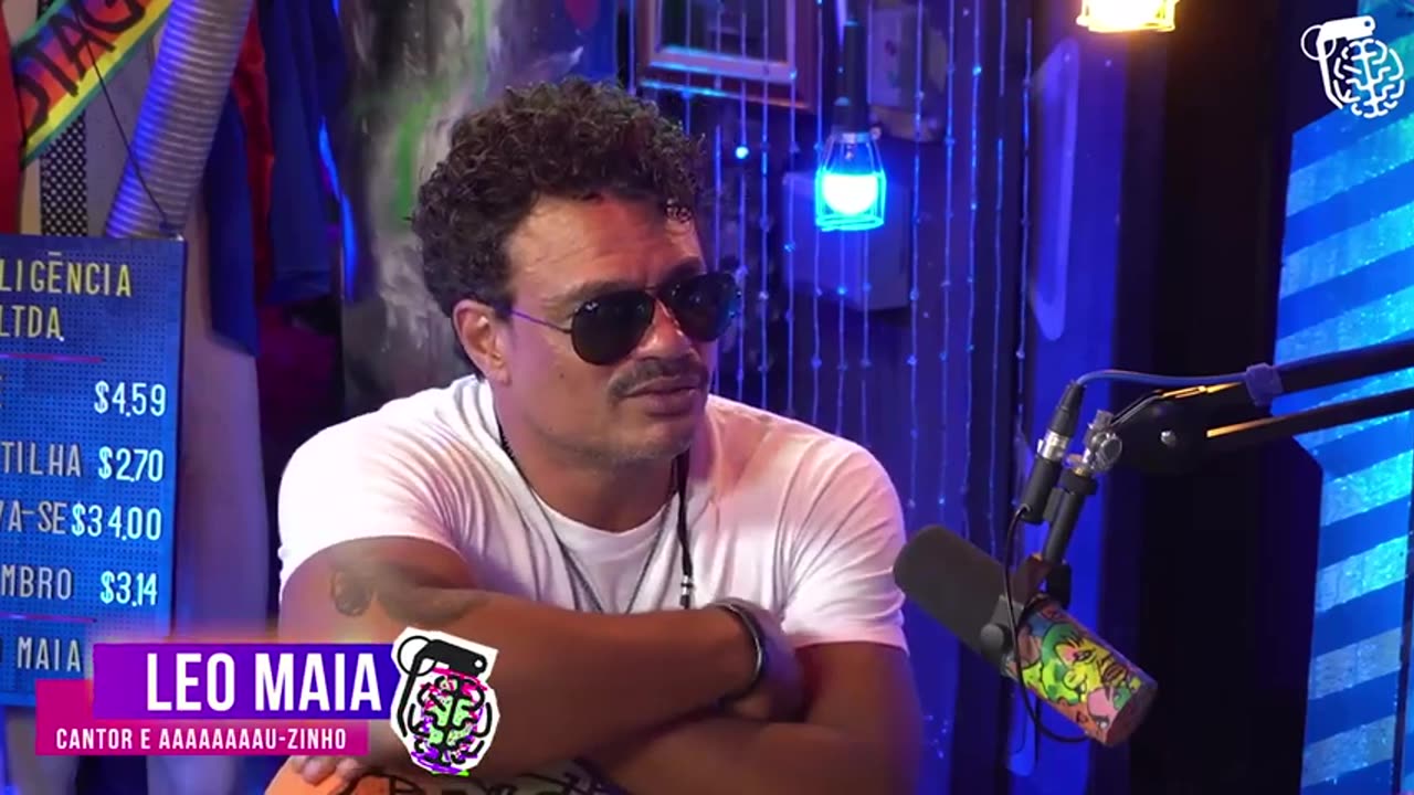 TRABALHANDO NA REDE GLOBO - LEO MAIA