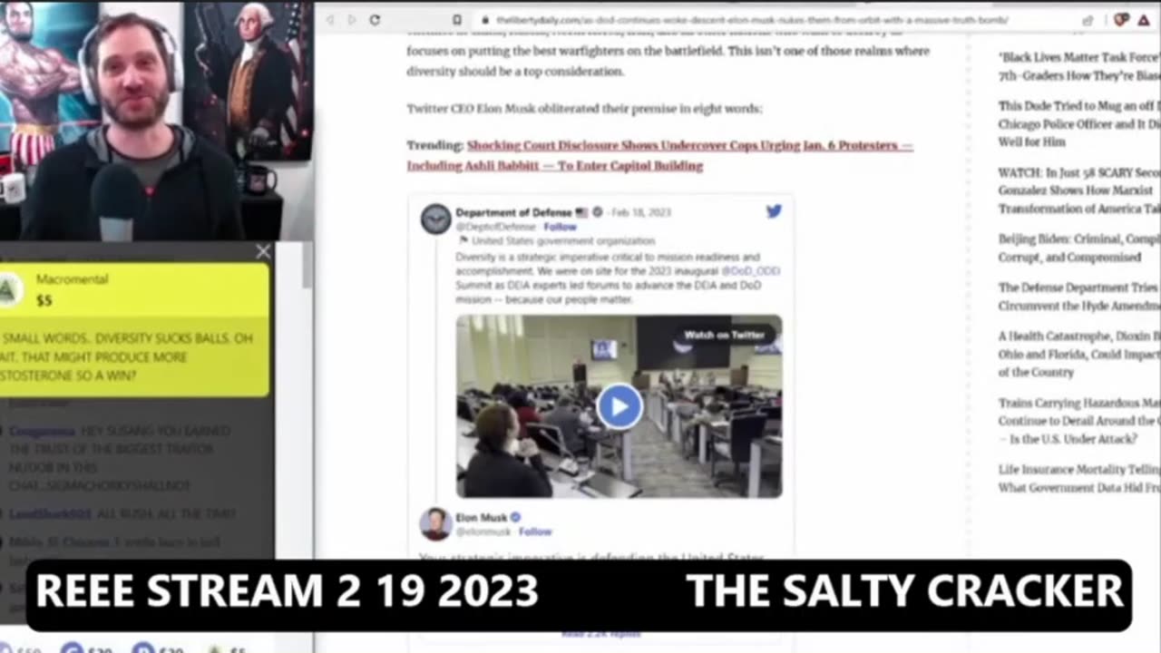 SALTY CLIP 73 2A AMERICA AND THE WORLD LSW