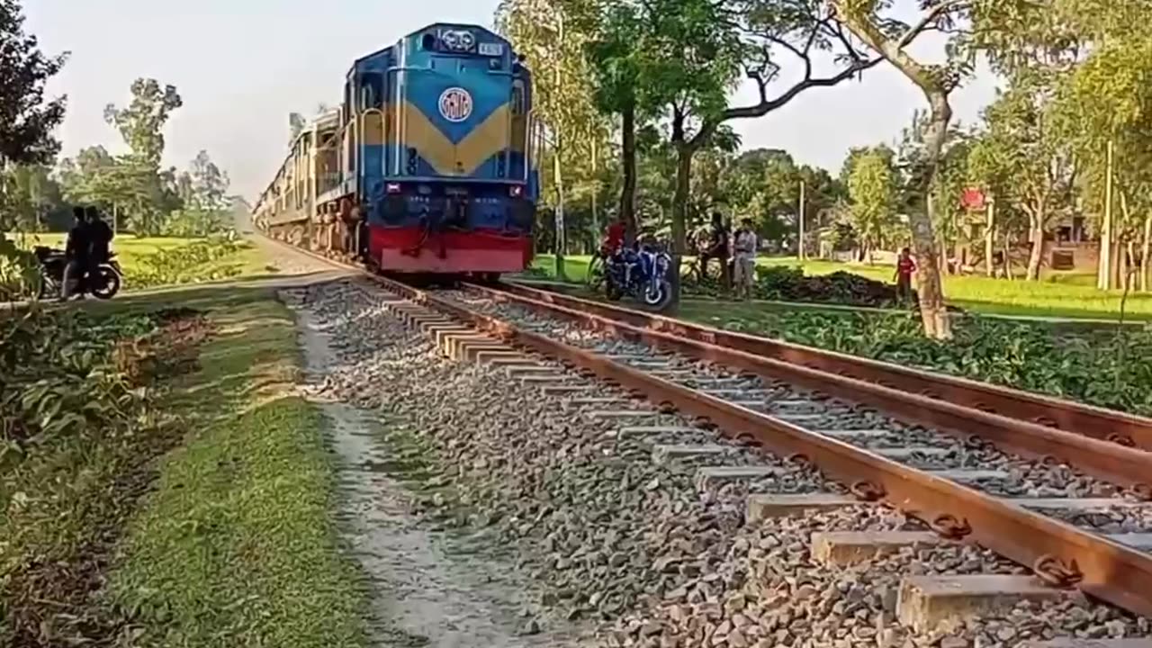 What will happen if you keep the coin on the railway track?