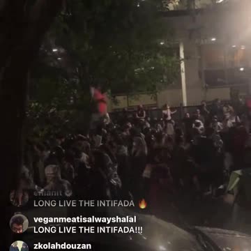 HOT MIC: GWU live-streaming Anti-Israel Protest: “Should I stop the live until it escalates?”