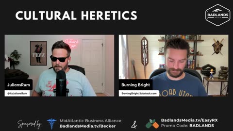 Cultural Heretics Ep. 19 - 2-00 PM ET