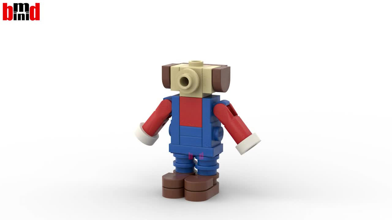 How to build LEGO MINI MARIO | BMD mini