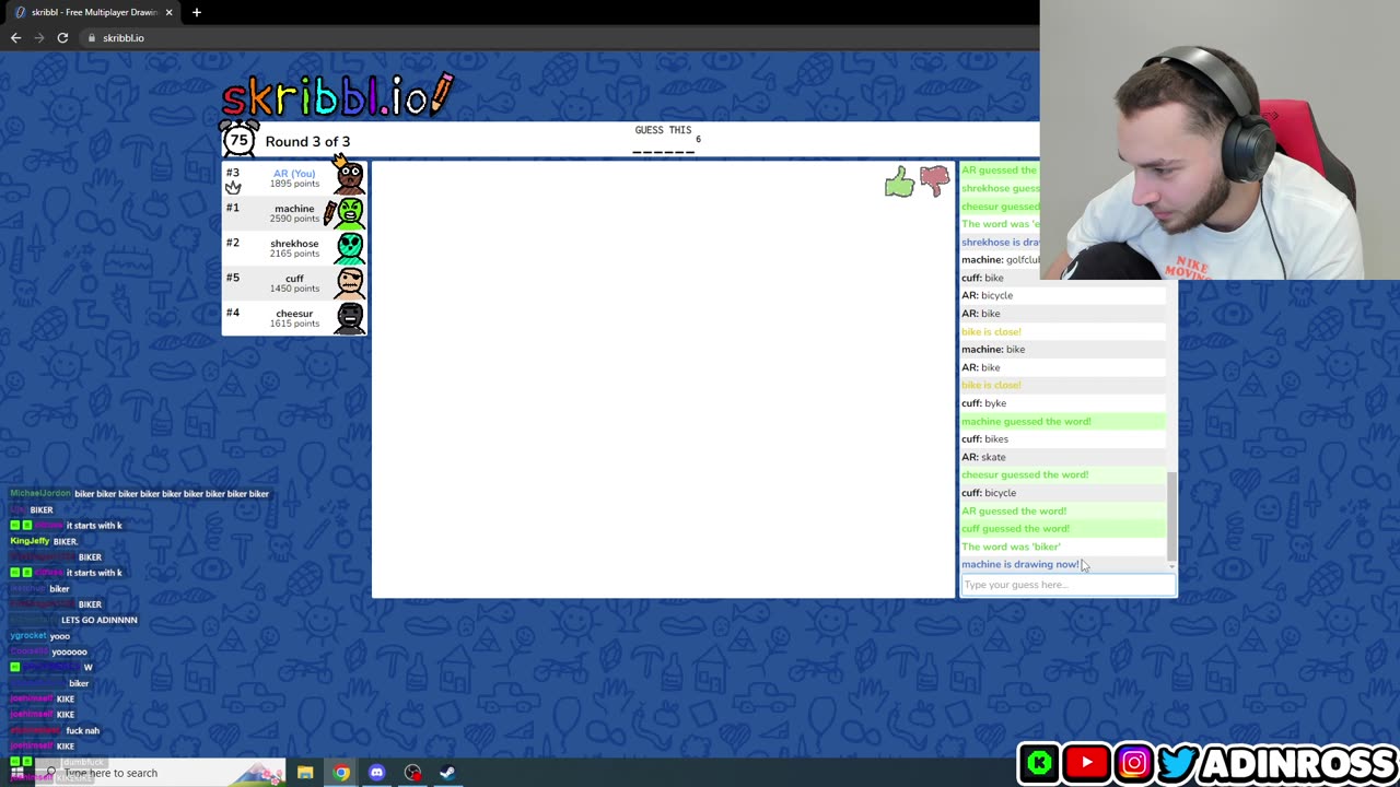 Adin Ross - Feb 22 2023 (2023-02-22) Full Kick Stream Deleted VOD