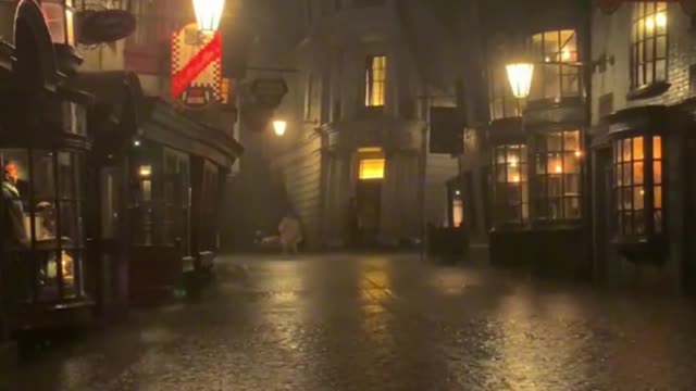 For a moment, it was like walking through the streets of medieval Europe
