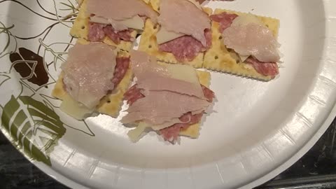 Meal, Eating Amazon Fresh Original Saltine Crackers, Dbn, MI, 6/11/24