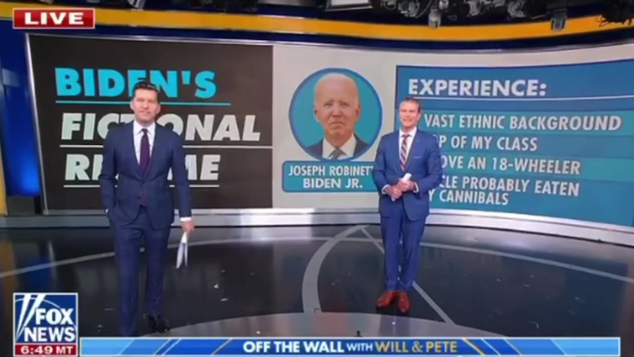 Joe Biden’s fictional résumé