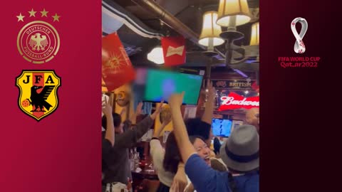 crazy reaction of japanese fan worldcup 2022