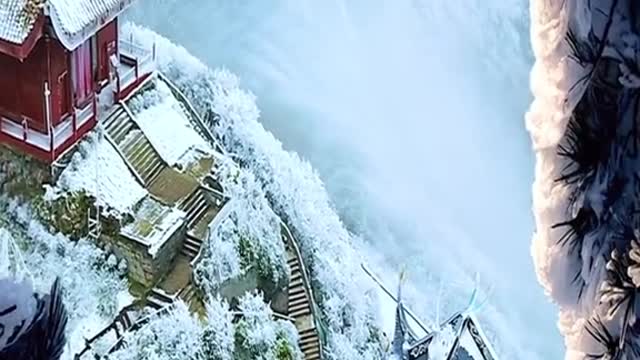 The peak is next to the valley