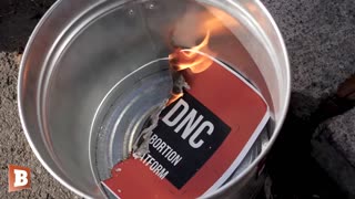 WHOAH! — Pro-Life Democrats BURN DNC Abortion Platform OUTSIDE THEIR HEADQUARTERS