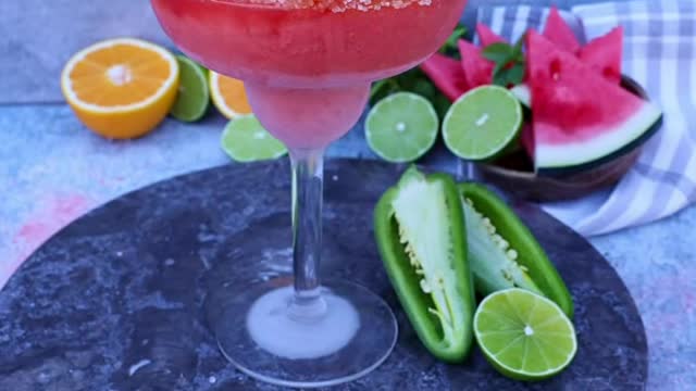 Summer won’t be complete without frozen Watermelon Margarita