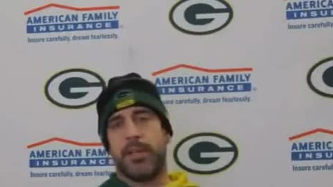 Aaron Rodgers on NFL MVP voter who said he wouldn't vote for him because he is not vaccinated