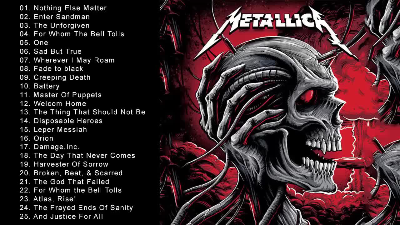 Best Of Metallica - Metallica Greatest Hits full Album