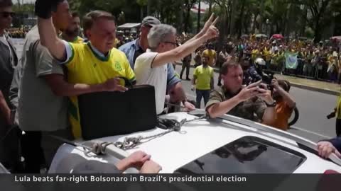 Lula wins Brazil’s presidential election, ousting incumbent Bolsonaro