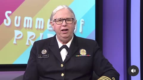 Rick from Boston is telling us he wants to be known as female Admiral Rachel Levine.