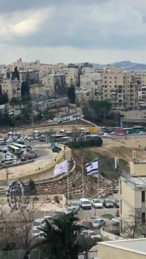 Freedom convoy arriving in Jerusalem