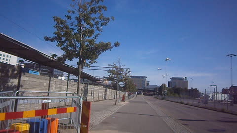 Cyklar Järnvägsgatan, Terminalgatan, Bredgatan, Helsingborg 22 Aug. 2015