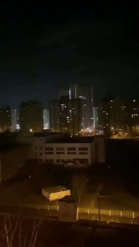 25.02.2022. The war continues, Russia - Ukraine!!! Explosions in Troyeshchyna, Kiev!