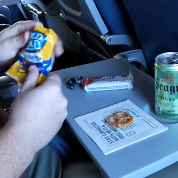 WHEN YOU BUY FOOD ON PLANE