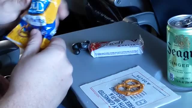 WHEN YOU BUY FOOD ON PLANE