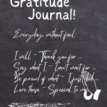 My Gratitude Journal ❤️