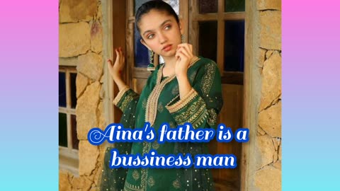 Aina Asif Lifestyle, boyfriend, age, lifestyle 2023