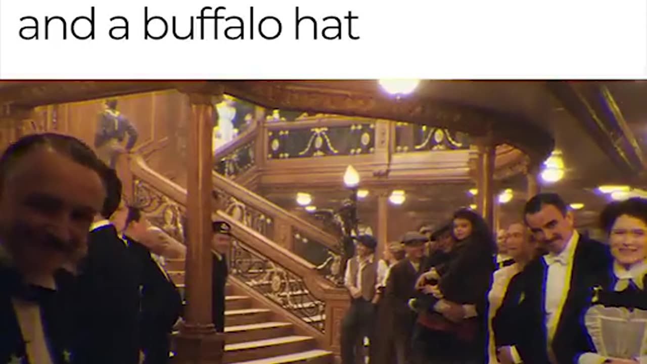 When you show up to the Capitol Bldg with face paint and buffalo hat
