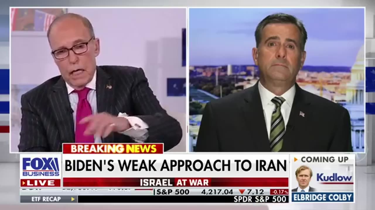 Americans were beheaded and there is no outrage from the Biden admin ; John Ratcliffe