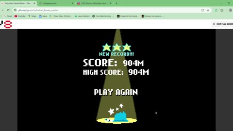 Suburban Karate - gameplay Online Cartoon Network Martial arts Point and click Beat em up Runner