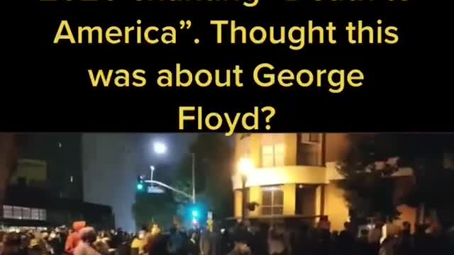 BLM & Antifa are the TRUE TERRORISTS chating "Death to America"