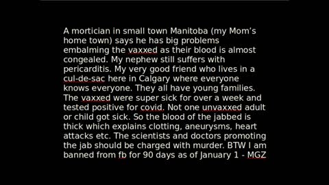 More Vaxxination Testimonials