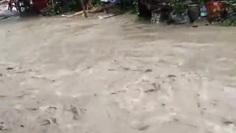 El agua na sitio Malasiga San roque endenantes de mas temprano ammediante el ulan