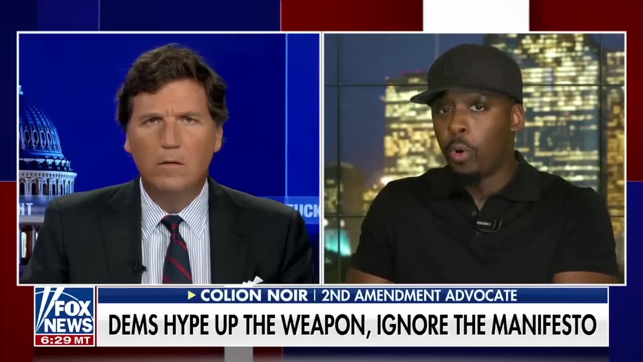 Tucker Carlson Talking to: Colion Noir, Second Amendment Advocate