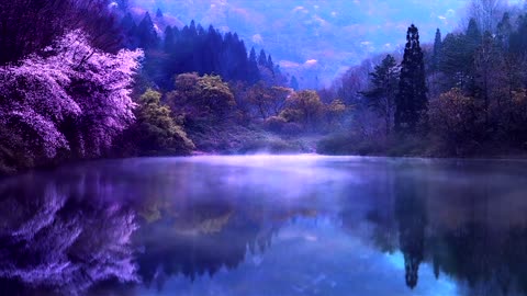 The Beauty of Nature Shines on The River