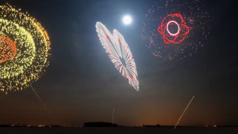 New Years 2013 - Synchronized Epic Music (Heart of Courage) - FWSim Fireworks Display - HD