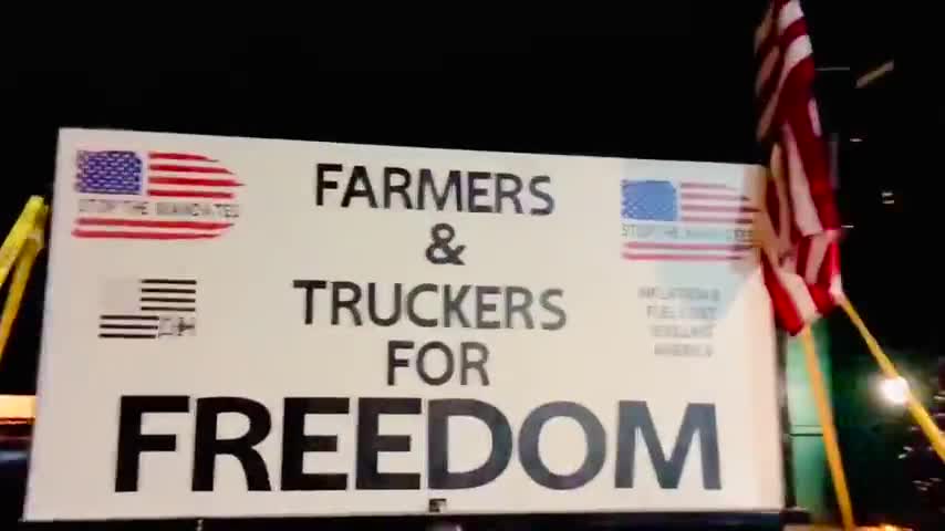 THE USA PEOPLE’S FREEDOM TRUCKER CONVOY RALLY FOR FREEDOM