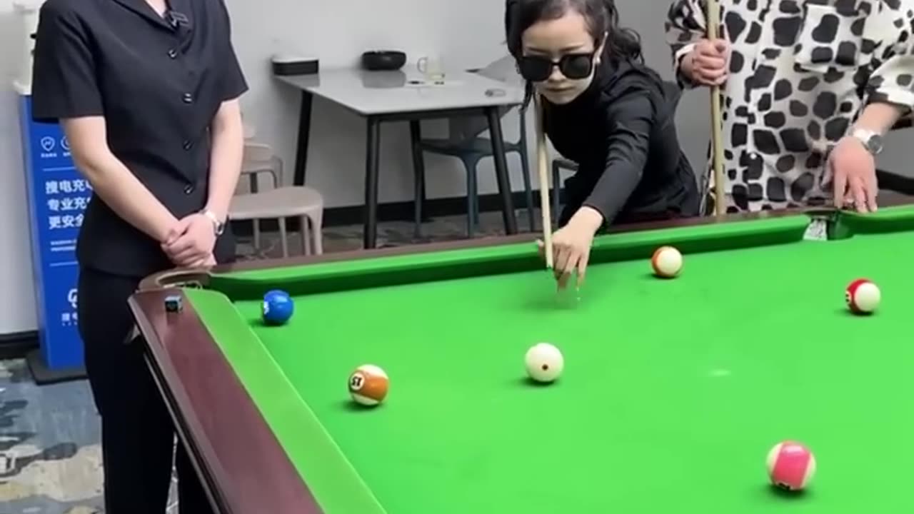 Funny Video Billiards million views