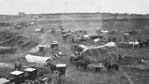 Abraham Lincoln at Gettysburg (Location of the Speakers Platform)