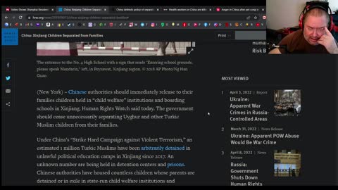 People in China screaming from their apartments