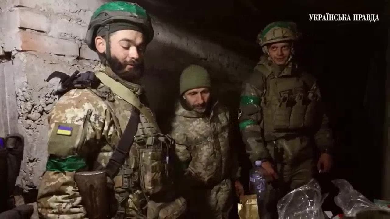 Footage and Interviews from a Ukrainian Safehouse in Bakhmut