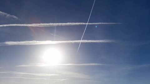 CHEMTRAILS 9-10 MARZO BRUTALES aqui teneis el falso CALENTAMIENTO