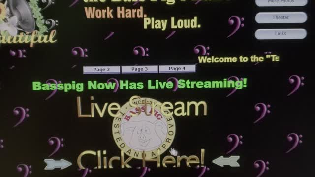 Basspig.com Now Has Live Streaming!