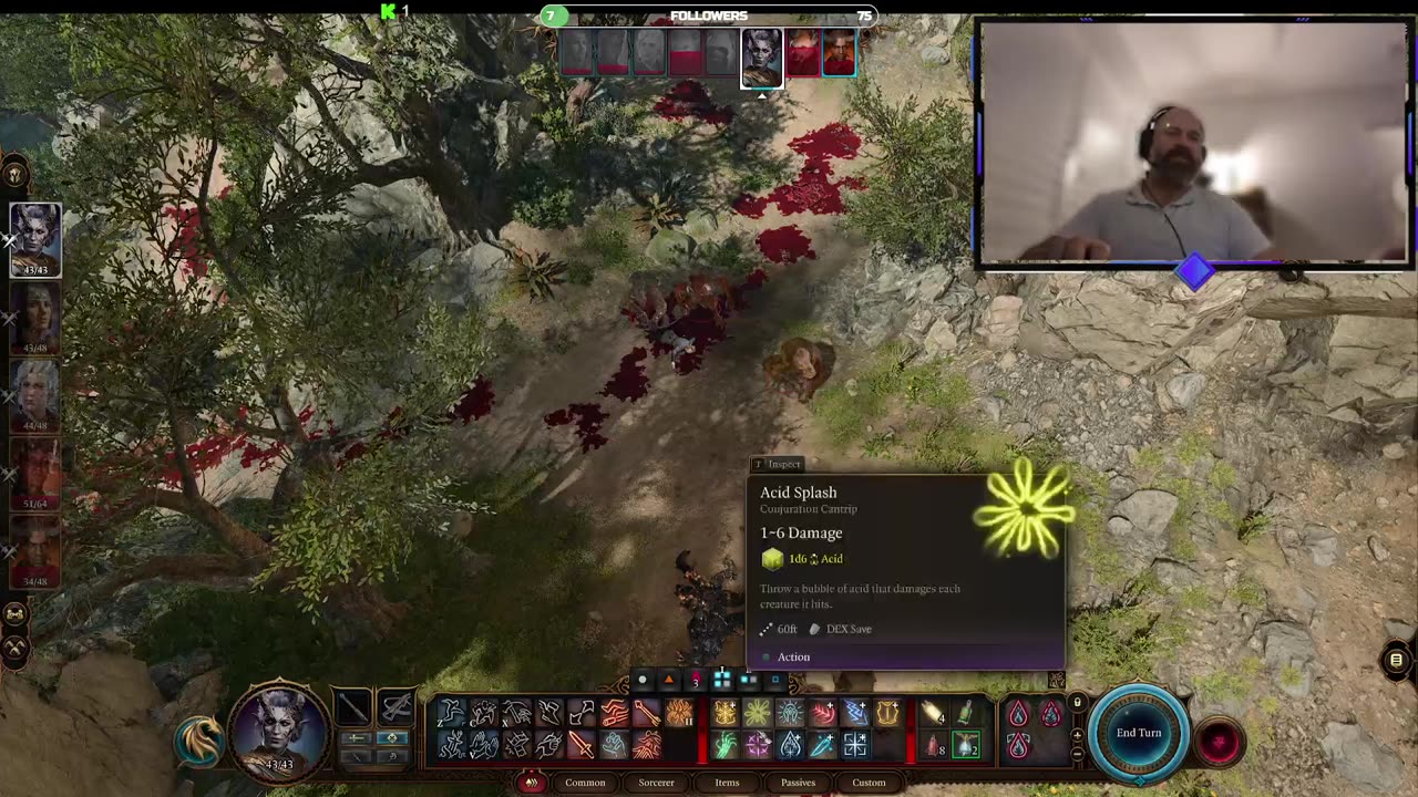 Baldurs Gate 3 Tiefling Sorcerer | Road to 100 followers 24/100
