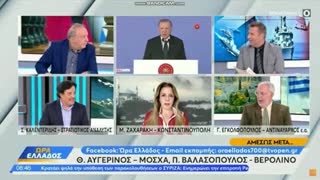 Χαμός στο στούντιο για «πόλεμο Ελλάδας-Τουρκίας» 2