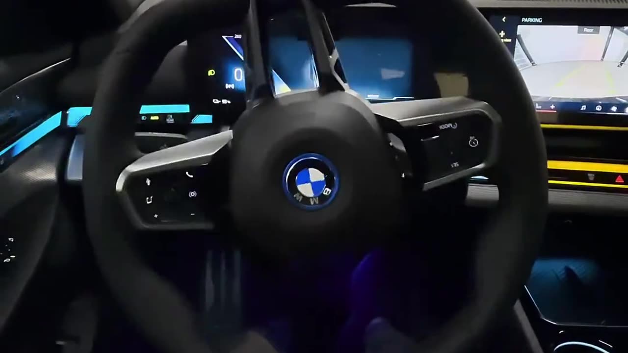 BMW i5 in black