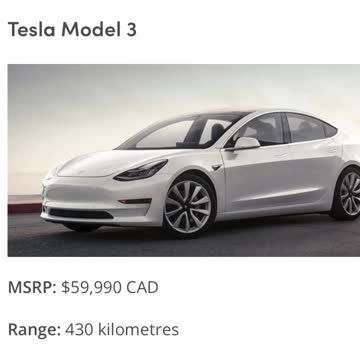 Cheapest Electric Cars in Canada for 2022