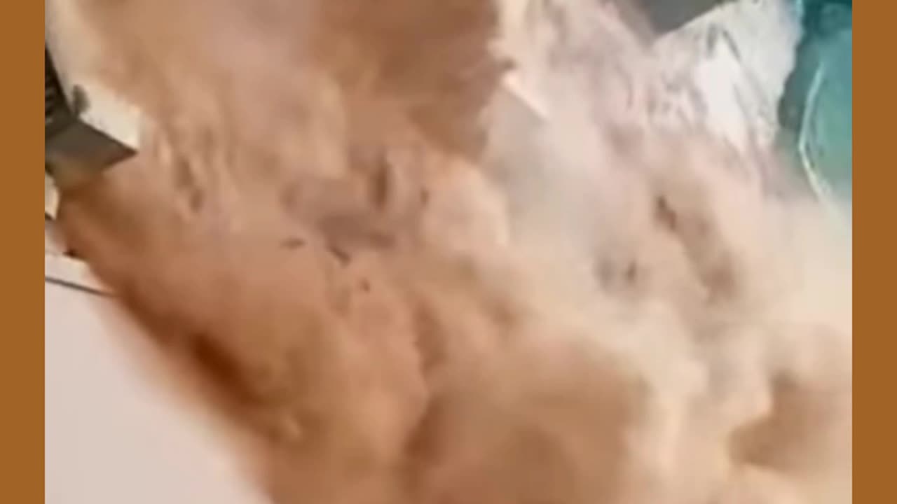 Heavy Distraction of flood