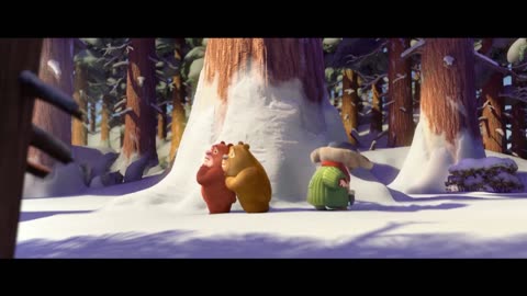 Boonie Bears Movie The childhood adventures of Bramble (Part2)